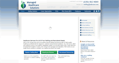 Desktop Screenshot of mhscare.com